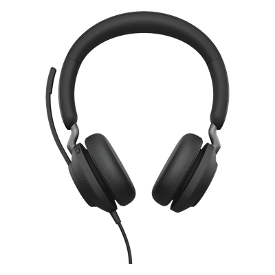 Jabra Jabra Evolve 2 40, Auricular stereo versión UC con aislamiento de ruido, conexión USB-A y indicador de ocupado (Busylight) (24089-989-999) 