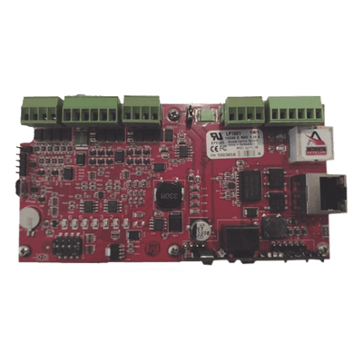 Controlador inteligente de acceso IP con PoE/PoE+ para 2 lectoras, expandible hasta 17 puertas