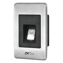 Lector Esclavo de Huella y Proximidad / RS-485 / IP65 / Acero Inoxidable / Exterior / ZKFinger VX10.0