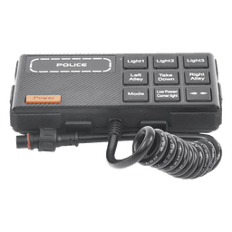 Controlador para barras de luces / Bluetooth 5.0 / Dual voltaje 12V/24V / 10 tiras LED / App móvil iOS/Android