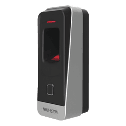 Lector esclavo PROX EM IP65 / Huella Digital / Lector de Tarjetas de Proximidad / RS-485 / Interior y Exterior / Requiere Panel de Control de Acceso DS-K26 Series y DS-K27