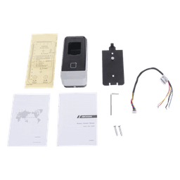 Lector esclavo MIFARE IP65 / Huella Digital / Lector de Tarjetas de Proximidad MiFare / RS-485 / Interior y Exterior / Requiere Panel de Control de Acceso Serie DS-K26 y DS-K27