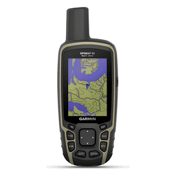 GPS Portátil GPSMAP 65 / con Pantalla a Color / Almacenamiento Interno de Hasta 5,000 Puntos / Memoria Interna de 16 GB / Resistente al Agua IPX7.