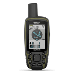 GPSMAP 65S Portátil para Actividades Outdoor / Pantalla TFT Transflectiva 2.6 Pulgadas / Resolución 160x240 Pixeles / Brújula de 3 Ejes / Altímetro Barométrico / Compatible con GPS, GLONASS, Galileo, QZSS / Memoria 16 GB