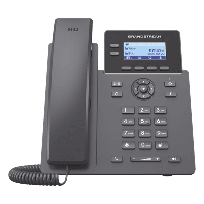 Teléfono IP Wi-Fi / Dual Band 2.4/5 GHz / 2 Líneas / 4 Cuentas SIP / Conferencia 5 Participantes / EHS