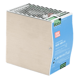 Fuente de poder industrial para riel DIN / 480W / 24Vcc / 20A / Entrada: 100-240Vca