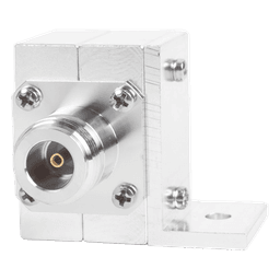 Protector Coaxial RF / 1.5-700 MHz / 50 Ω / 2 kW / Conectores N Hembra / Ceja Lateral / Flange