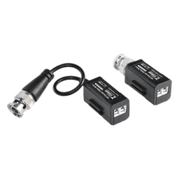 Kit de Transceptores (Baluns) con TERMINALES TIPO TORNILLO, Resolución 4K, Cable flexible COAXIAL Blindado  / COAXITRON / AUDIO POR COAXITRON / Menu OSD /Conector 100% COBRE / Calidad PREMIUM
