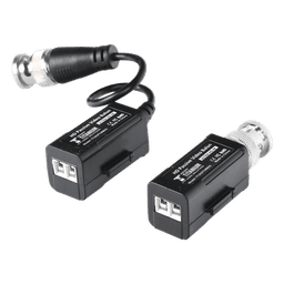 Kit de Transceptores (Baluns) con TERMINALES TIPO TORNILLO, Resolución 4K, Cable flexible COAXIAL Blindado  / COAXITRON / AUDIO POR COAXITRON / Menu OSD /Conector 100% COBRE / Calidad PREMIUM