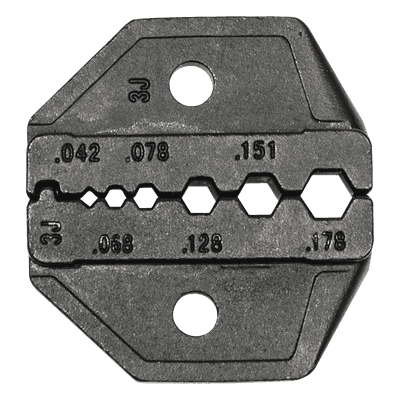 Matriz Ponchadora para RG174, RG179 y Belden 8218. Compatible con Pinza Ponchadora VDV200-010