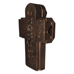 Conector tipo “T” Mecánico elaborado en bronce, para cables calibre de 1/0 a 4/0 AWG