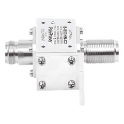 Protector Coaxial RF / 125-1000 MHz / 50 Ω / N Hembra Bidireccional / 500W / 20 kA / Tubo de Gas