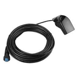 Transductor montaje espejo / Doble haz 77/200 kHz / 500 W / 1,900 ft / 8 pines / 30 ft cable / 0-70°