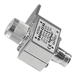Protector Coaxial RF / 125-1000 MHz / 50 Ω / N Macho Antena + N Hembra Equipo / Bloqueo DC / 20 kA