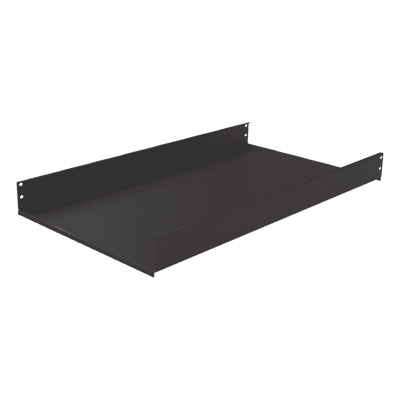 Charola Fija de Sujeción Lateral, 90 cm de Profundidad, 2U. Compatible con LP-60120-XX-UR2