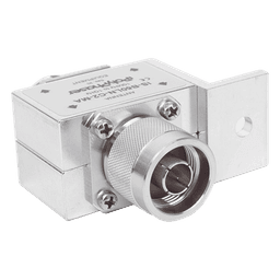 Protector RF Coaxial Para 10 a 1000 MHz Con Ceja Frontal Con Conectores N Macho y N-Hembra, 50 Ω