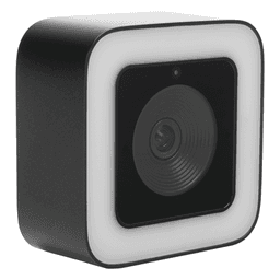Cámara Web ALTA DEFINICIÓN (1080p) / Aro de Luz Interconstruido / Gran Angular / Micrófono Integrado / Conector USB de 2 mts / Fácil de Instalar / Reducción de Ruido Inteligente