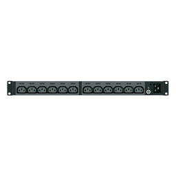PDU Básico para Rack / 13 Contactos IEC C13 / 20 A / 220 Vca / Instalación Horizontal 1U / Cable 3 m (9.8 ft)