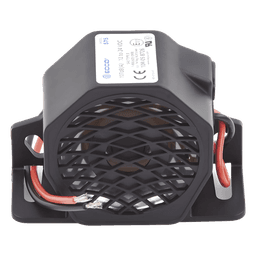 Alarma de Reversa Vehicular / 107 dBA / 12-24 VDC / Sensor de Ruido Ambiental / Nylon Reforzado con Fibra de Vidrio / -40 °F a 185 °F (-40 °C a 85 °C)