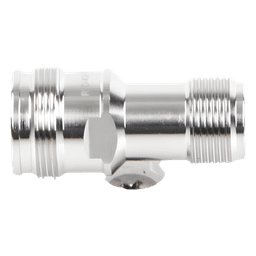 Adaptador RF en Línea / 4.3-10 Macho a N Hembra / 50 Ohm / 5,500 MHz / PIM -160 dBc / VSWR 1.10:1