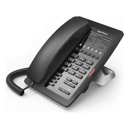 Teléfono IP Wi-Fi / Audio HD Opus / 2 Puertos Ethernet 10/100 Mbps / PoE 802.3af / 6 Teclas Programables Hotline / 2 Cuentas SIP