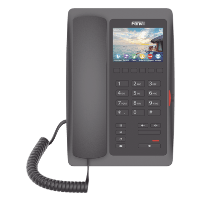 Teléfono IP WiFi / Pantalla LCD 3.5 pulgadas / Audio HD / Video H.264 1080p / 2 Cuentas SIP / PoE 802.3af / Wi-Fi 2.4 GHz