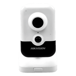 Cámara Cubo IP / 4 Megapixel / Lente 2.8 mm / IR EXIR 10 m (32.8 ft) / Sensor PIR 8 m (26.2 ft) / WDR 120 dB / PoE / Audio Bidireccional