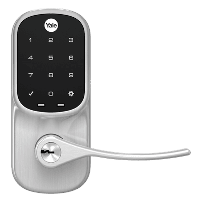 Cerradura Autónoma YRL226 con Teclado Táctil y Manija /Smarphone Control Opcional/ Para puertas de 35 mm a 45 mm de espesor.