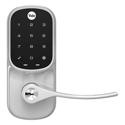 Cerradura Autónoma YRL226 con Teclado Táctil y Manija /Smarphone Control Opcional/ Para puertas de 35 mm a 45 mm de espesor.