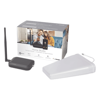 KIT de Amplificador de Señal Celular Home Studio/ Datos 2G, 3G, 4G / Llamadas / Mejora la señal para cubrir hasta 60 m² como una habitación, casa pequeña o departamento.