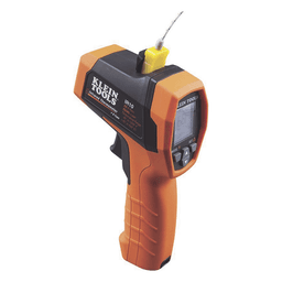 Termómetro Infrarrojo / Doble Láser / IR y Sonda Tipo K / Rango -40 a 650 °C (-40 a 1200 °F) / Resolución 20:1 / Emisividad Ajustable