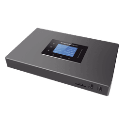 IP-PBX / 500 Usuarios / 75 Llamadas Simultáneas / 2 FXO + 2 FXS / 3 Puertos Gigabit PoE+ / On-Premise y Cloud