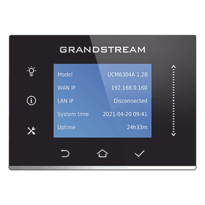 Conmutador IP-PBX / 1000 Usuarios / 150 Llamadas Simultáneas / 4 FXO / 4 FXS / Híbrido Local-Nube