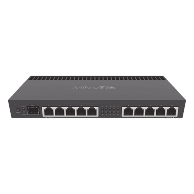 (RB4011iGS+RM) RouterBoard, CPU 4 Núcleos, 10 Puertos Gigabit Ethernet, 1 puerto SFP+