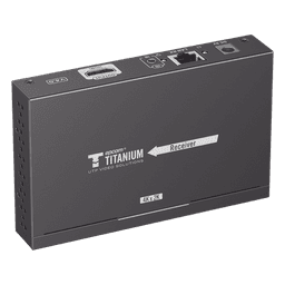 Receptor HDMI IP / 4K@30Hz / 1080p@60Hz / Alcance 120 m (393.7 ft) / Cat6/6a / Control IR / Switch IGMP