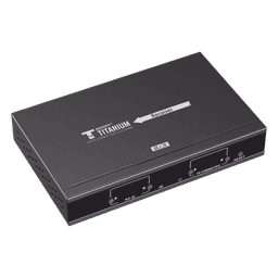 Receptor HDMI IP / 4K@30Hz / 1080p@60Hz / Alcance 120 m (393.7 ft) / Cat6/6a / Control IR / Switch IGMP
