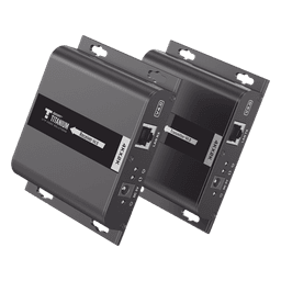 Kit Extensor HDMI para distancias de 120 metros / Resolución 4K @ 30Hz / Cat 6 / Soporta conexión Uno a Uno y Uno a Muchos / Soporta hasta 253 Rx / Baja Latencia / Uso 24/7 / Soporta HDbitT / Compatible con Switch Gigabit