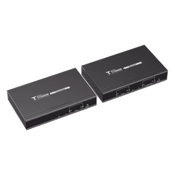 Kit Extensor MATRICIAL HDMI para distancias de 120 metros | Resolución 1080P @ 60Hz | Cat6 | Soporta 100 TX de entrada e Ilimitados RX en la salida | Control por PC, Control Remoto y Botón | Compatible con Switch IGMP.