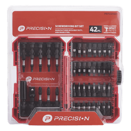 Juego de 42 Puntas para Taladro + Estuche (Entrada Hex. 1/4")