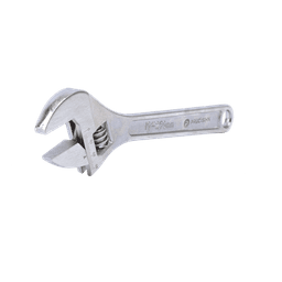 Llave Ajustable (Perico) de 20.5 cm (10”). Apertura máxima de Mordaza de 30 mm.