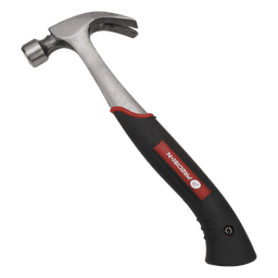 Martillo de Uso Rudo / Acero Forjado Monobloque / 16 oz (454 g) / Uña Curva / Sujetador Magnético / Mango Antideslizante