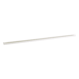 Canaleta LD5 de PVC rígido, con cinta adhesiva para instalación sin herramientas, 26 x 15 x 1828.8 mm, Color Blanco