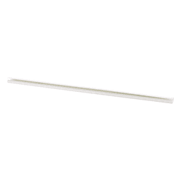 Canaleta LD5 de PVC rígido, con cinta adhesiva para instalación sin herramientas, 26 x 15 x 1828.8 mm, Color Blanco