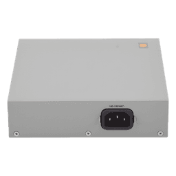 Convertidor de medios Gigabit Ethernet PoE+ a fibra óptica, conector LC, multimodo (MMF), distancia hasta 550 m