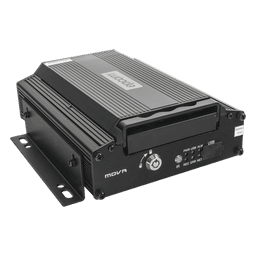 DVR Móvil / 4 Canales AHD 2 Megapixel + 1 Canal IP / H.265 / Chip IA Embebido / ADAS y DSM / 4G / WiFi / GPS / HDD hasta 2 TB / -40 °C a 70 °C (-40 °F a 158 °F)