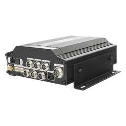 DVR Móvil / 4 Canales AHD 2 Megapixel + 1 Canal IP / H.265 / Chip IA Embebido / ADAS y DSM / 4G / WiFi / GPS / HDD hasta 2 TB / -40 °C a 70 °C (-40 °F a 158 °F)