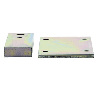 HERRAJES CON  PLACA Y MONTURA POSTERIOR PARA FAAC 400/422