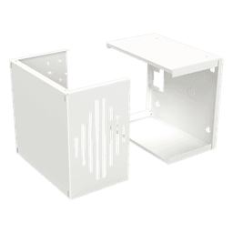 Gabinete para Resguardo de Sirena de 30 W (SF581A o SF581L No incluida), Preparación para Tamper (No incluido). 