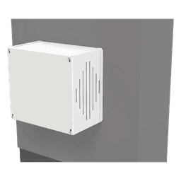 Gabinete para Resguardo de Sirena de 30 W (SF581A o SF581L No incluida), Preparación para Tamper (No incluido). 