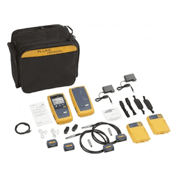 Certificador DSX-8000 para Cable de Cobre Cat5e, Cat6, Cat6A y Cat8, Precisión de Nivel VI/2G (2 GHz), Con WiFi Integrado y Pantalla LCD de 5.7 Pulgadas (14.48 cm), Versión Internacional